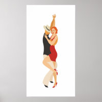 Salsa Dancers Dance Series