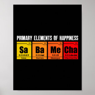Salsa Dancing Salsa Bachata Merengue Dancer Dance Poster