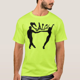 SALSA DANCING SALSERO AND SALSERA T-SHIRT