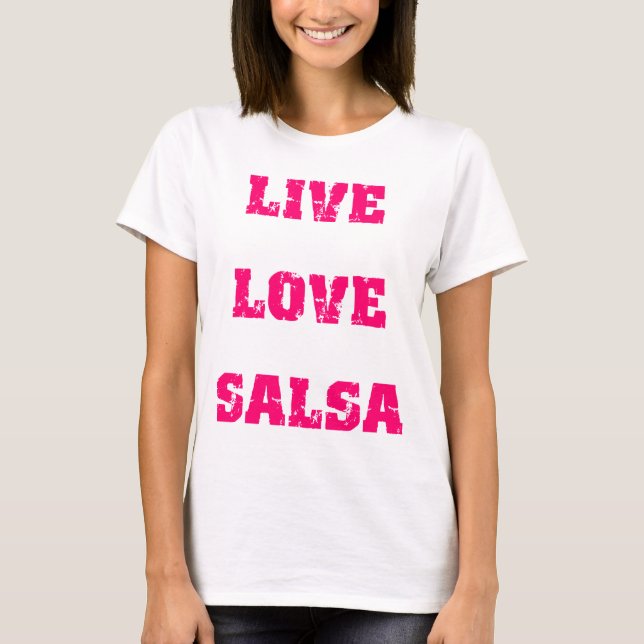 Salsa dancing T-Shirt (Front)