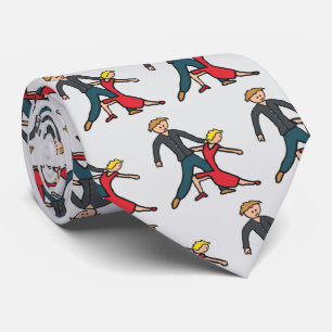 Salsa Dancing Tie