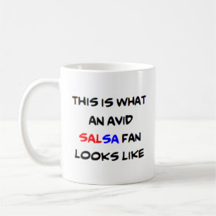 salsa fan, avid coffee mug