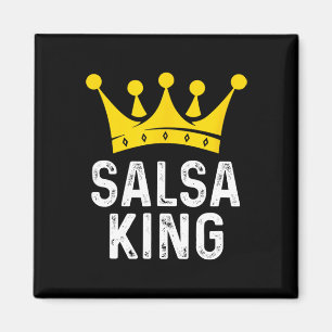 Salsa King - Salsa Dancer Dancing Gift For Ballroo Magnet