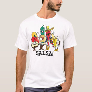 Salsa! Mariachi Mexican T-shirt Cinco de Mayo