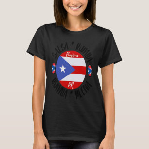 Salsa Plena Bomba Rumba Salsa Dance for woman men T-Shirt