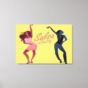 Salsa Salsa Canvas Print