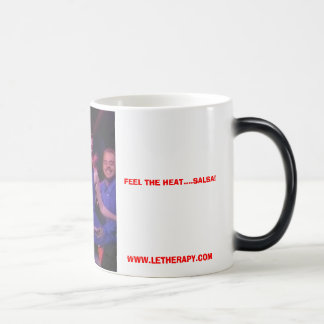 SALSA...THE HOTTEST DANCE ON THE PLANET!... MAGIC MUG