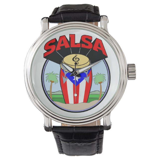 Salsa Time! Watch (Front)