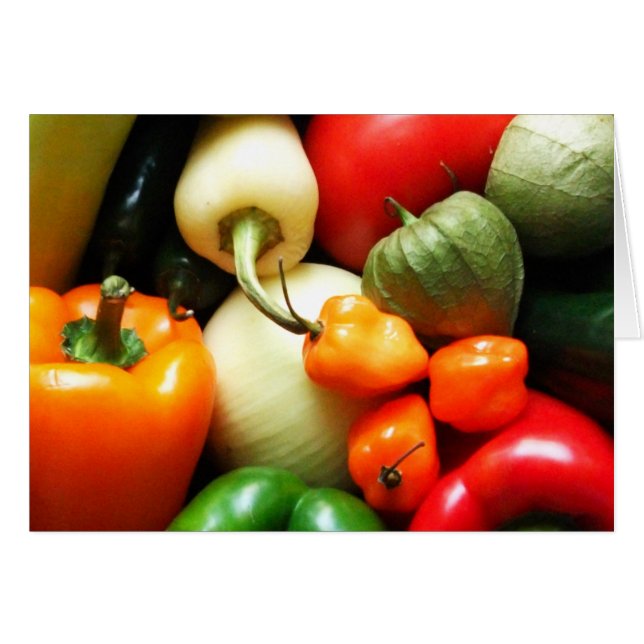 Salsa Vegetables, Tomato, Peppers, Onion (Front Horizontal)
