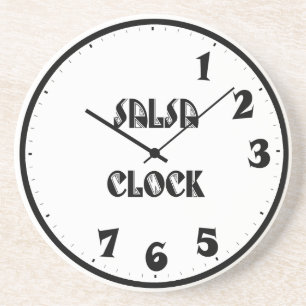 SalsaClock Coaster