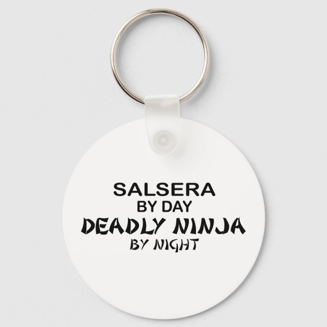 Salsera Deadly Ninja by Night Key Ring (Front)