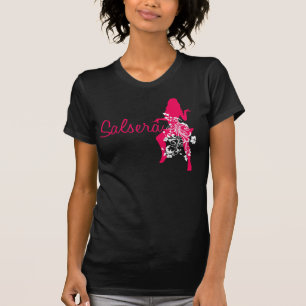 SALSERA T-Shirt with dancing girl & flower design