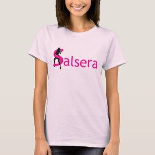 SALSERA T-Shirt with dancing girl - Salsa party