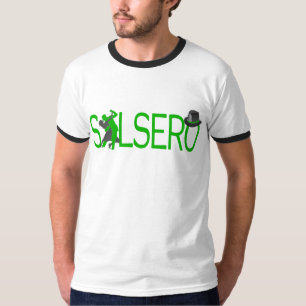 SALSERO T-Shirt with dancing couple & hat