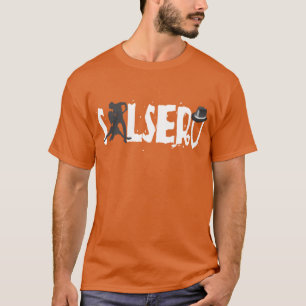 SALSERO T-Shirt with dancing couple & hat