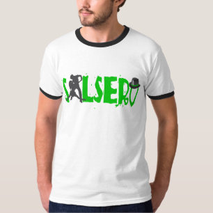 SALSERO T-Shirt with dancing couple & hat