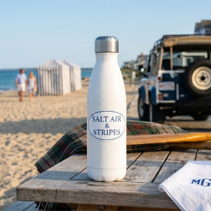 Salt Air & Stripes Preppy Coastal Oval
