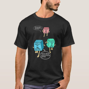 Salt And Copper Police Chemistry Pun T-Shirt