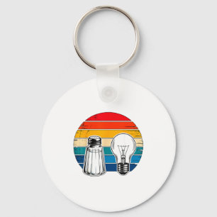 Salt And Light Retro Christian Key Ring