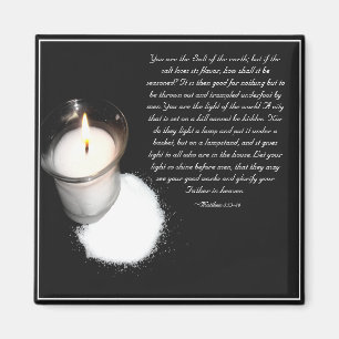 Salt and Light Scripture Magnet
