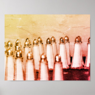 Salt and Pepper Art Photograph Poster