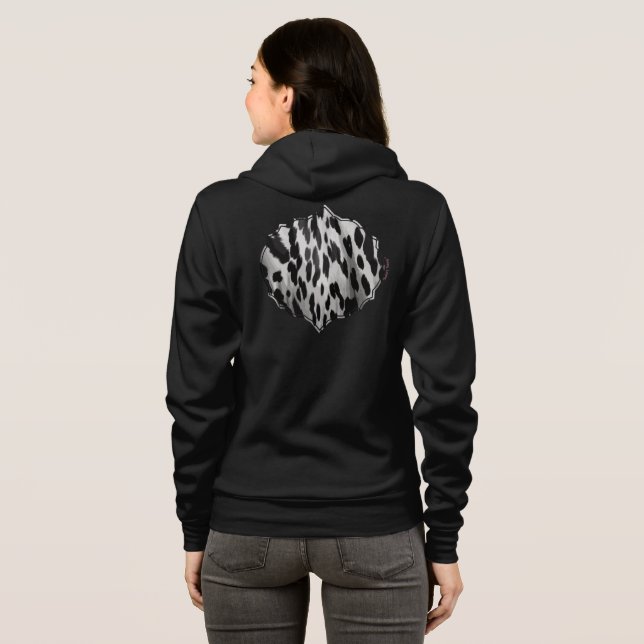 Salt and Pepper Hide Hoodie (Back Full)