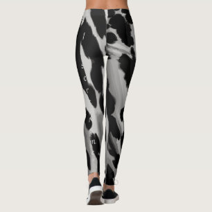 Salt and Pepper Hide Leggings