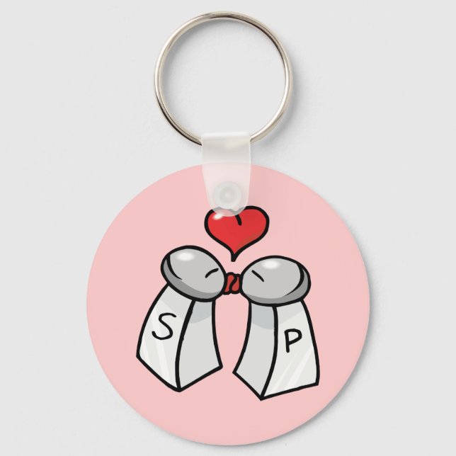 Salt And Pepper Key Ring (Front)