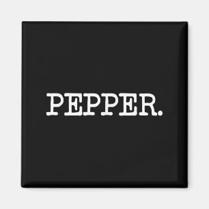 Salt and PEPPER Shaker Funny Matching Halloween Magnet