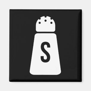 Salt And Pepper Shakers Funny Couple Matching Hall Magnet