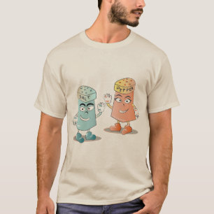 Salt and Pepper Vintage Mascot T-Shirt