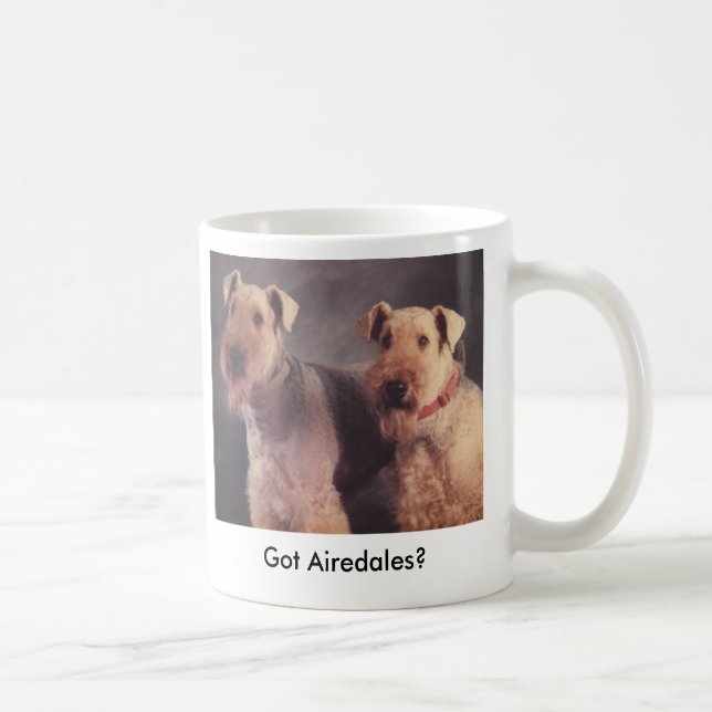 Salt and Ritz, Got Airedales? Coffee Mug (Right)