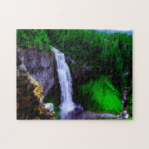 Salt Creek Falls Oregon. Jigsaw Puzzle