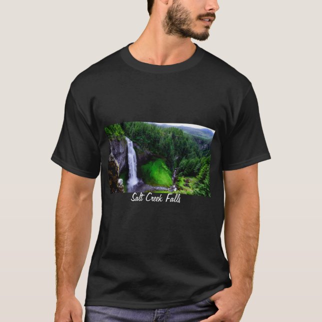 Salt Creek Falls Oregon T-Shirt (Front)