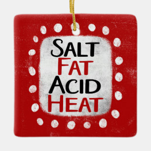 Salt Fat Acid Heat Ornament