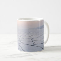 Salt Flats at Dawn: Ethereal Minimalist Landscape