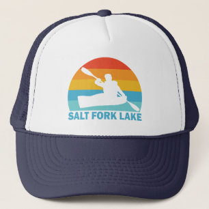 Salt Fork Lake Ohio Kayak Trucker Hat