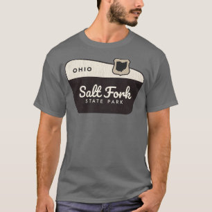 Salt Fork State Park Ohio Welcome Sign T-Shirt
