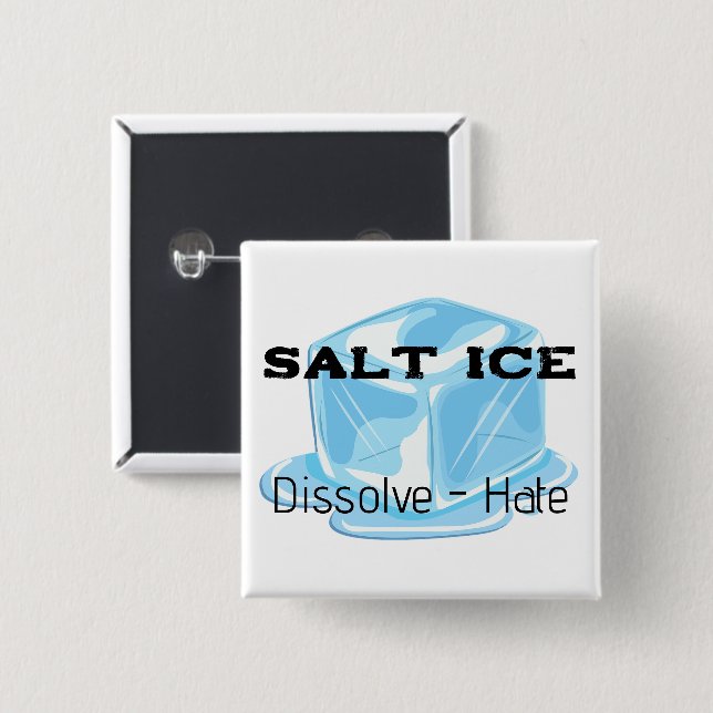 Salt Ice Button (Front & Back)