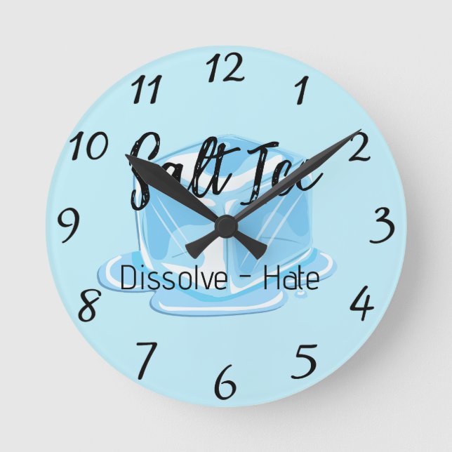 Salt Ice Clock (Front)