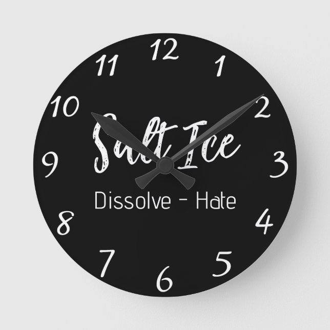 Salt Ice Clock (Front)