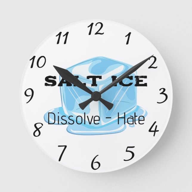 Salt Ice Clock (Front)