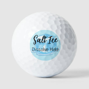 Salt Ice Golf Balls