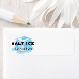 Salt Ice Return Address Label