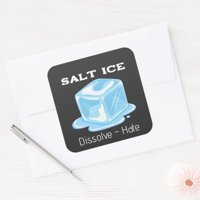 Salt Ice Sticker (Envelope)