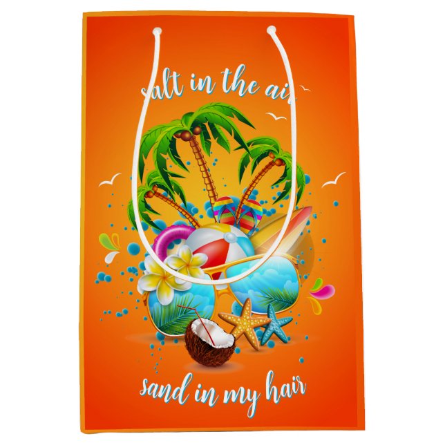 Salt in the air medium gift bag (Front)