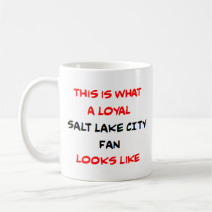 salt lake city fan, loyal coffee mug