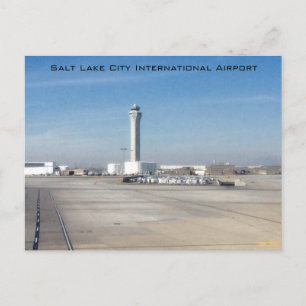 Salt Lake City International Airport Postcard