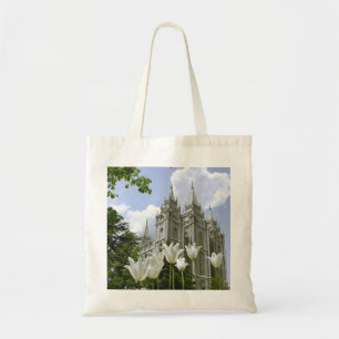 Salt Lake City Mormon Temple Tote Bag