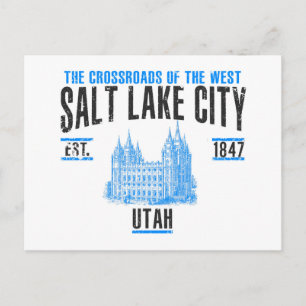Salt Lake City Postcard